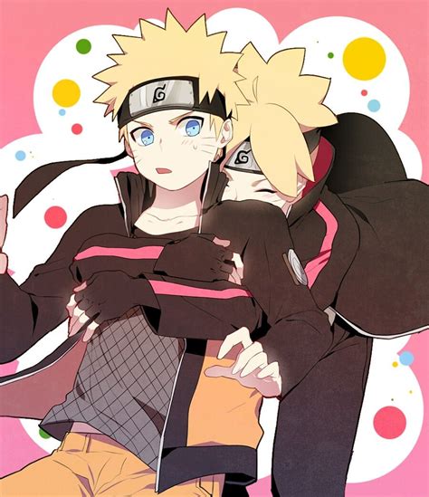 Naruto And Boruto Uzumaki Naruto Shippuden Boruto Naruto Next Generations การออกแบบตัวละคร