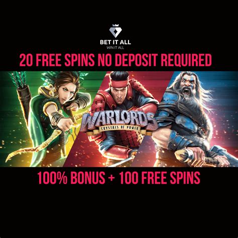 Receive a 100% up to $300 match bonus + 200 free spins on slots. Bet It All Casino Review | 20 NO DEPOSIT FREE SPINS