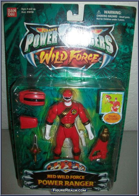 Red Wild Force Power Ranger Power Rangers Wild Force Basic Series