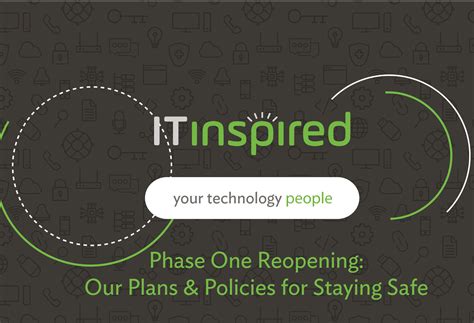 Phase One Reopening Our Plans And Policies For Staying Safe Itinspired