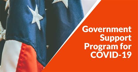 Government Support Program For Covid 19