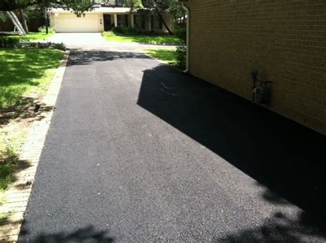 … the best asphalt driveway sealer materials cost about $100, but you'll save about $200 in labor over a professional job. Asphalt Versus Concrete Driveways Guthrie OK | All Asphalt Paving & Concrete