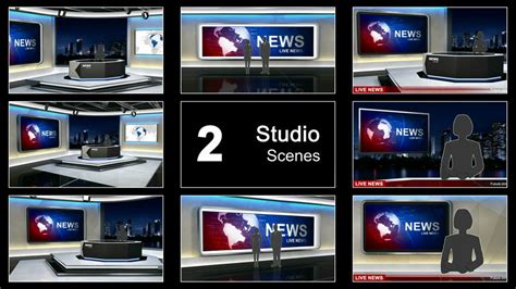 News Studio 99 After Effects templates | 2868301