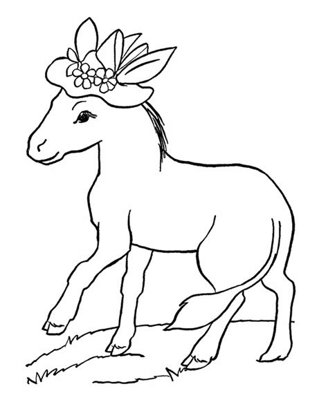 10+ vectors, stock photos & psd files. Free Printable Donkey Coloring Pages For Kids