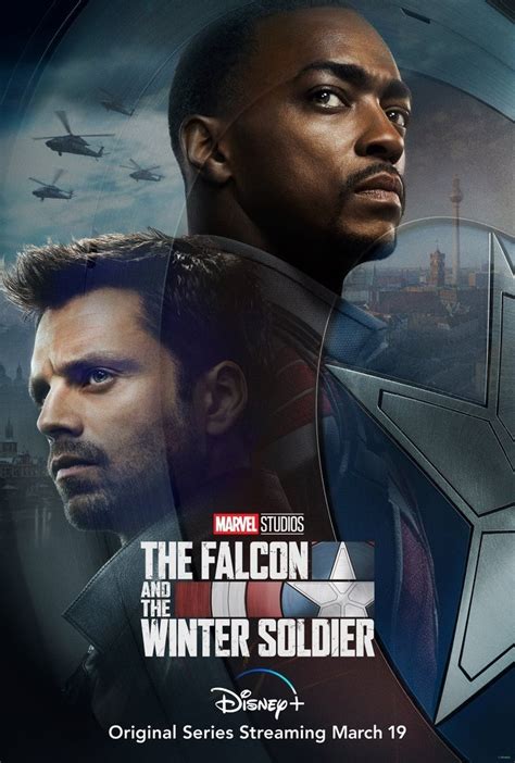 A page displaying all posters related to the falcon and the winter soldier (2021). Falcon and the Winter Soldier Disney Plus Release Date ...