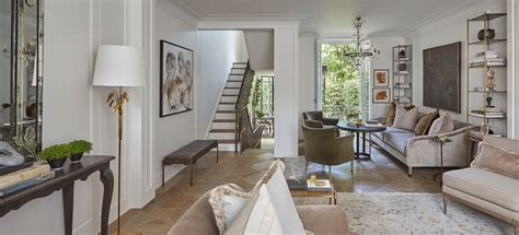 Designer Louise Bradleys London Home Is A Blend Of Classic And