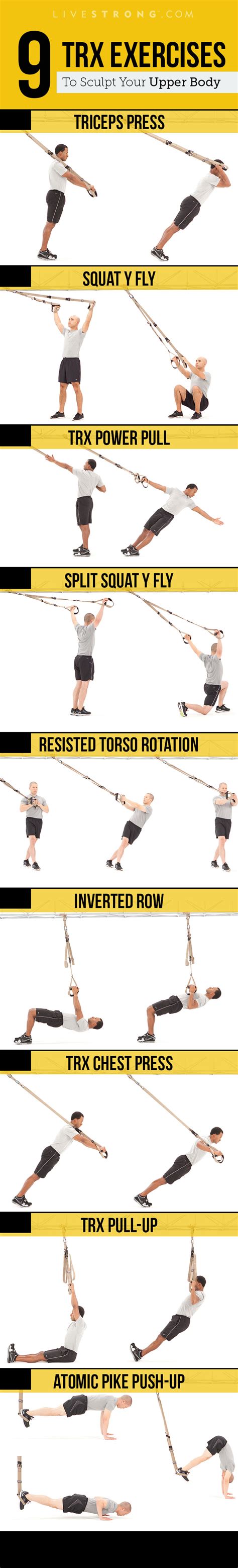 9 Trx Moves To Sculpt An Insanely Strong Upper Body Livestrongcom
