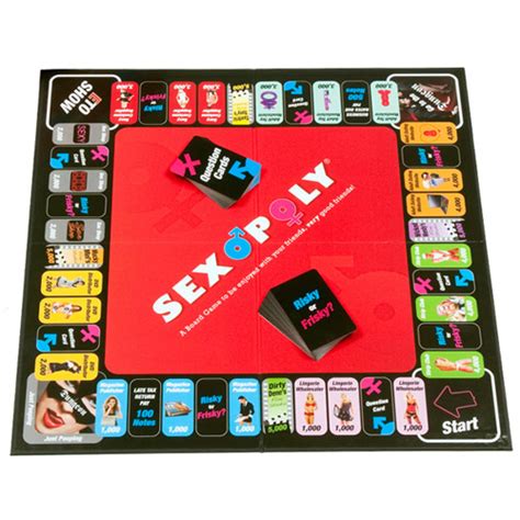Sexopoly The Really Cheeky Adult Board Game
