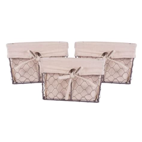 Dii Small Chicken Wire Baskets 3ct Michaels