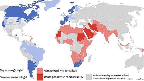 Fotos El Mapa De Los Pa Ses Donde La Homosexualidad Es Criminalizada