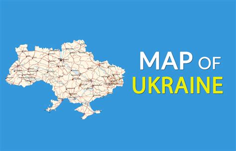 Map Of Ukraine Gis Geography