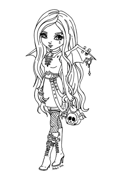 Sailor moon friends coloring pages for kids printable free. Anime Vampire Coloring Pages at GetColorings.com | Free ...