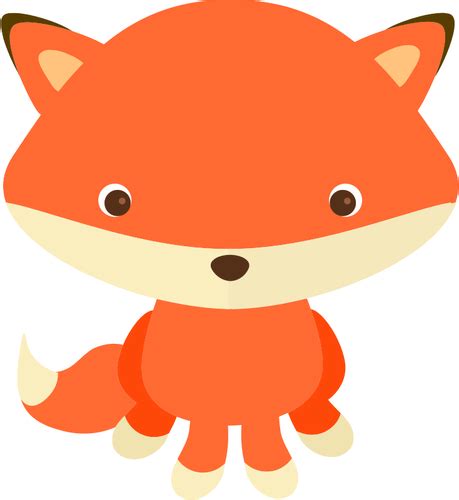 Baby Fox Public Domain Vectors