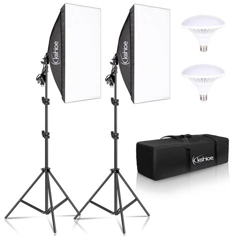 Kshioe Softbox Lighting Kit Photography Studio Cube Umbrella Photo