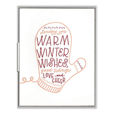 Warm Wishes Mitten