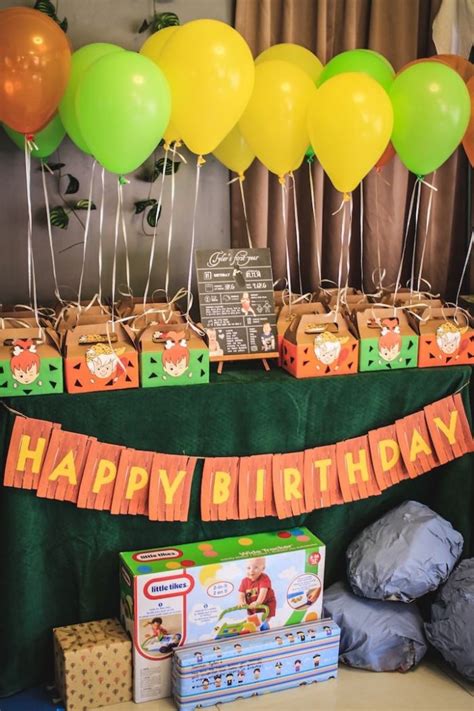 Karas Party Ideas Flintstones Inspired Birthday Party Karas Party Ideas
