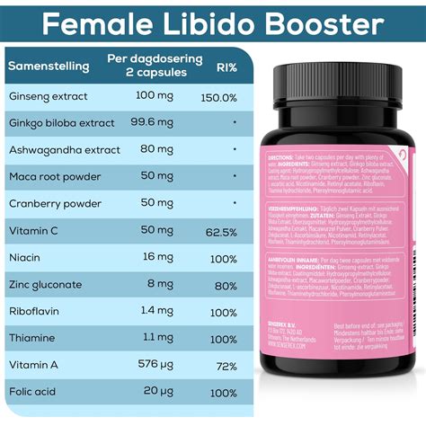 female libido booster 60 vegan caps female libido support