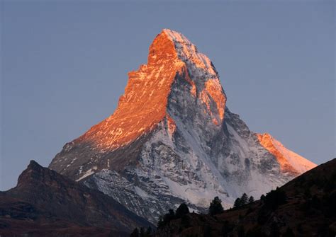 Mount Matterhorn Switzerland Mountain Huts Mountain Climbing Aosta