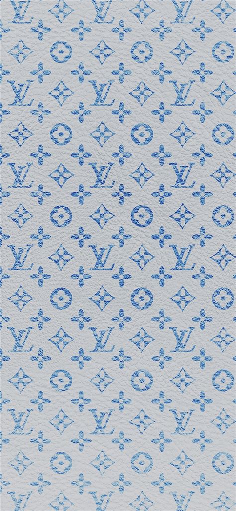 Wall, patterns, brown, fon, louis vuitton, lv. Louis Vuitton blue pattern art iPhone X Wallpapers Free ...