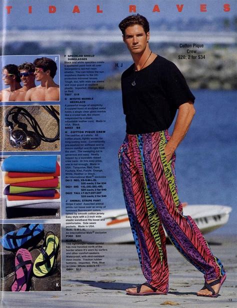 Pin By Ian Heath On Vintage International Male 90s Fashion Men Mens