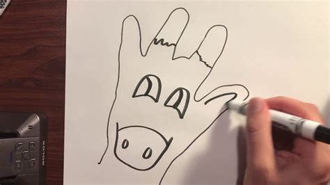Animal Hand Drawings Youtube