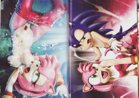 Rule 34 Amy Rose Amy Untold Anthro Bubble Bubbles Drowning Female Fur