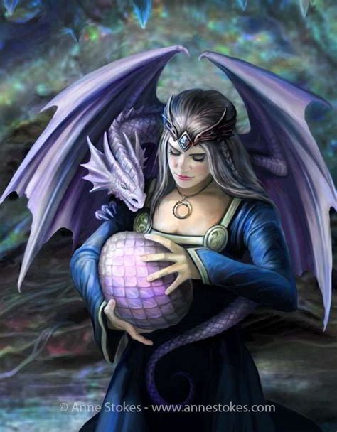 Here You Can See A Selection Of Annes Artworks Anne Stokes Fantasy