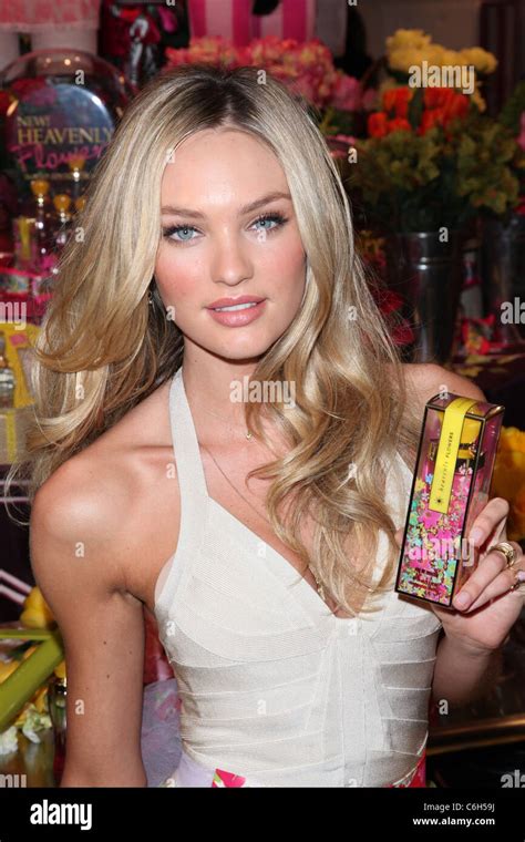 Candice Swanepoel Victorias Secret Beauty Introduces Heavenly Flowers