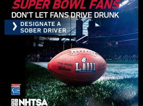 Nhtsa Provides Super Bowl Safety Tips Supertalk Mississippi