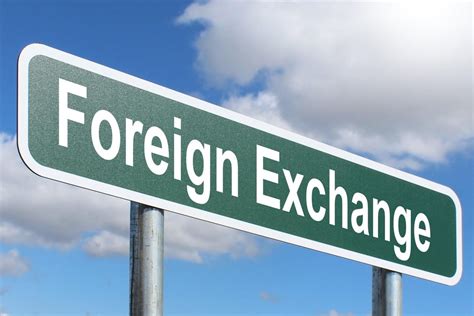 Foreign Exchange - Free of Charge Creative Commons Green Highway sign image