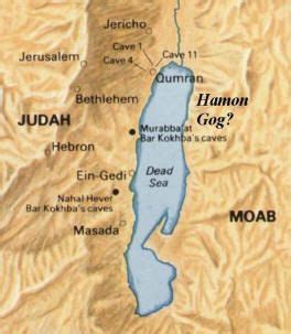 In the shrine of the book of israel museum. valley of hamon gog map - Google Search | Dead sea, Sea ...