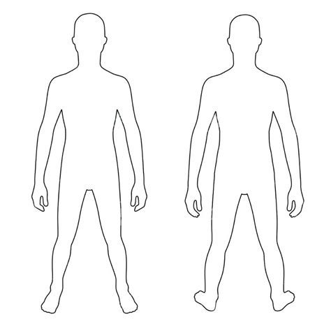 Clipart Human Body Outline 10 Free Cliparts Download Images On