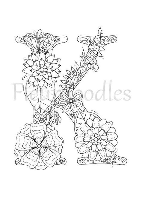 Check out the miscellaneous sale page for a variety of. Welcome to Letter K by Fleurdoodles! After payment, you ...