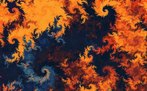 Download Wallpaper 3840x2400 Patterns Fractal Twisted Multicolored 4k
