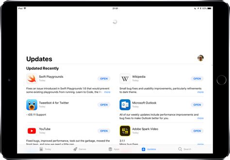 With ios 13 and ipados 13, apps and games that you download from the app store are automatically updated by default. How to refresh Updates tab in iOS 11 App Store
