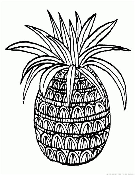 Maybe you would like to learn more about one of these? Pineapple Coloring Pages