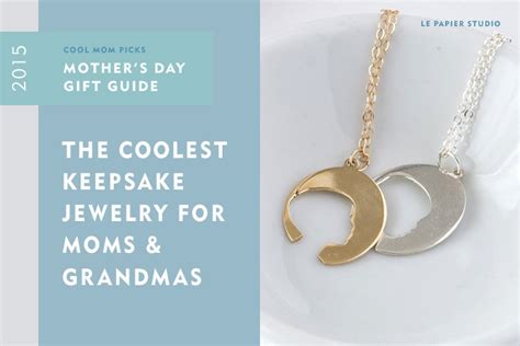 Have you started thinking about mothers day gifts yet? 2015 Mother's Day Gift Guide : The coolest keepsake jewelry