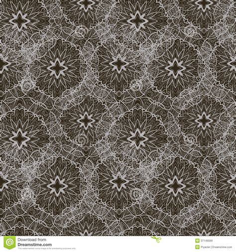 Seamless Abstract Monochrome Pattern Stock Vector Illustration Of