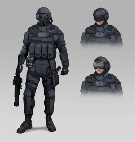 Scp Mtf Unit Armor Concept Concept Art Characters Character Design
