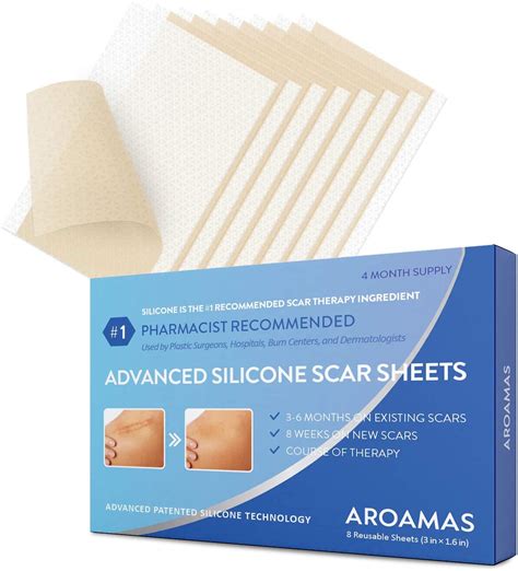 Medical Grade Scar Removal Sheet Clinically Proven Silicone Sheets