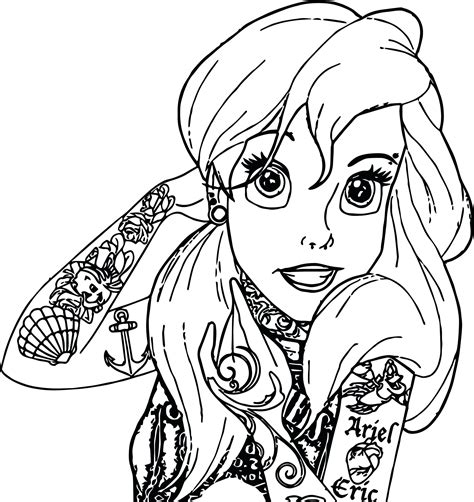 Free printable tattoo coloring pages for adults only. Mermaid Tattoo Drawing at GetDrawings | Free download