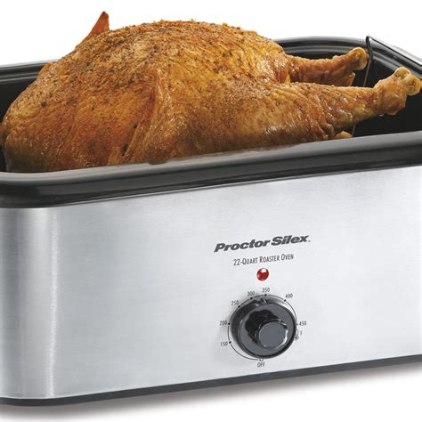 Proctor Silex 22 Quart Stainless Steel Electric Counter Roaster Oven