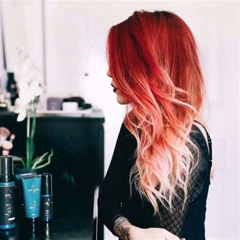 Fire red and black ombre hair. Red Ombre Hair Pictures, Photos, and Images for Facebook ...
