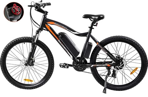 Ecotric Ul Certified 500w Electric Bike 26 Adult Electric Bicycles 36v