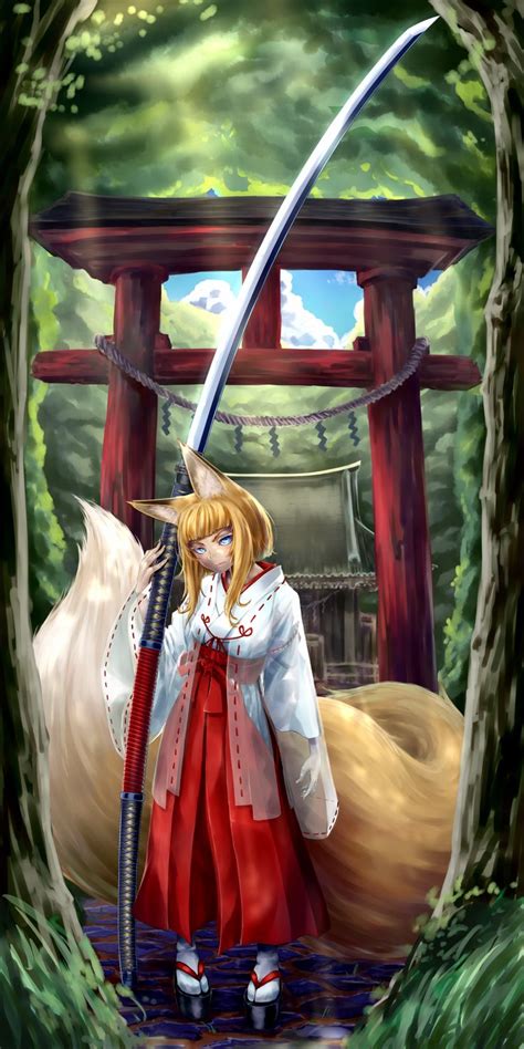 Anime Picture Search Engine 1girl Absurdres Animal Ears Blonde Hair