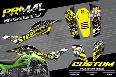 Primal X Motorsports Primal Graphics Co Kawasaki Kfx 700 Motocross