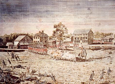 The Battle Of Lexington April 19 1775 Photograph By Everett