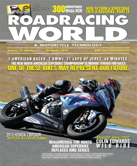 november 2014 roadracing world magazine motorcycle riding racing and tech news