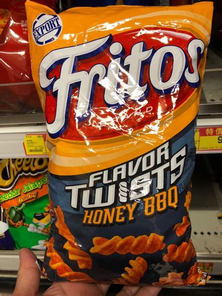 Fritos Honey Bbq Flavour Twists 1source