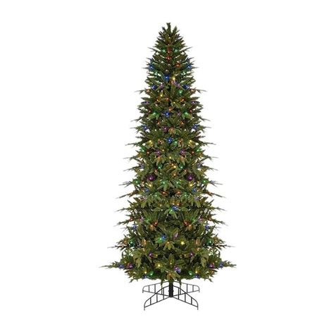 Northlight 9 Ft Pre Lit Pencil Pine Slim Artificial Christmas Tree With